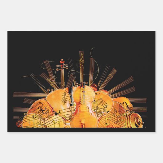 DIE STRÄNGE DER SONNE GESCHENKPAPIER SET (Vorderseite)