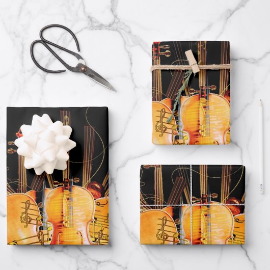 DIE STRÄNGE DER SONNE GESCHENKPAPIER SET (Vorderseite)