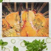 DIE STRÄNGE DER SONNE GESCHIRRTUCH (Gefaltet)