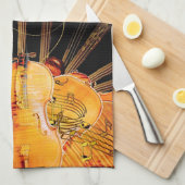 DIE STRÄNGE DER SONNE GESCHIRRTUCH (Viertel Falte)