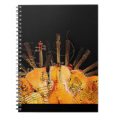 DIE STRÄNGE DER SONNE NOTIZBLOCK (Vorderseite)