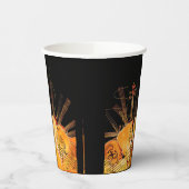 DIE STRÄNGE DER SONNE PAPPBECHER (Links)