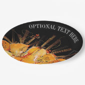 DIE STRÄNGE DER SONNE PAPPTELLER (Schrägansicht)