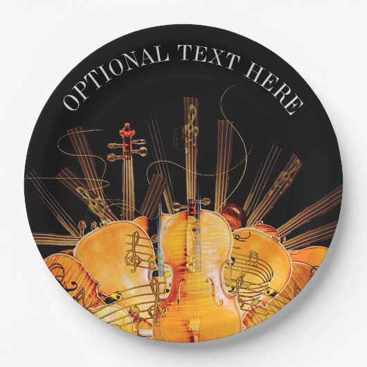 DIE STRÄNGE DER SONNE PAPPTELLER (Vorderseite)