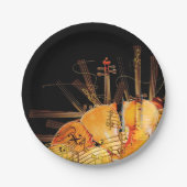 DIE STRÄNGE DER SONNE PAPPTELLER (Vorderseite)