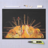 DIE STRÄNGE DER SONNE SEIDENPAPIER (Handwerk)