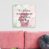 Die Stränge des Herzens Leinwanddruck (Insitu (Wohnzimmer))