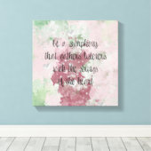 Die Stränge des Herzens Leinwanddruck (Insitu (Holzboden))