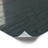 Die Straße der Stadt | AI Art Poster (Ecke)