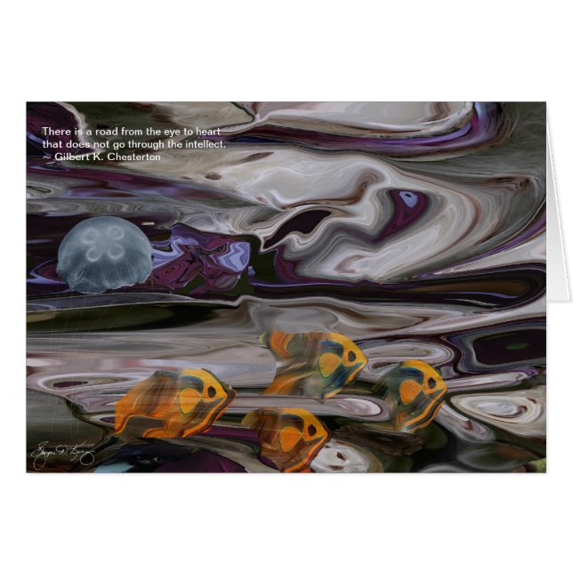 "Die Straße des Herzens " (Vorderseite (Horizontal))