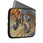 Die Straße, die radfährt, ist es nicht aber… Laptopschutzhülle (Vorne Rechts)