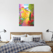 Die Straße hinunter Leinwanddruck (Insitu (Schlafzimmer))