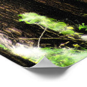 Die Straße ist nicht gefahren Poster (Ecke)