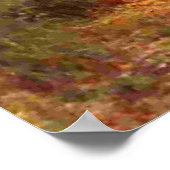 Die Straße ist weniger gereist Poster (Ecke)