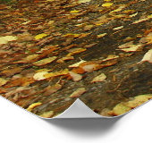 Die Straße ist weniger gereist Poster (Ecke)