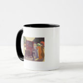 Die Straße mit Acacias, 1908 Tasse (Vorderseite Links)
