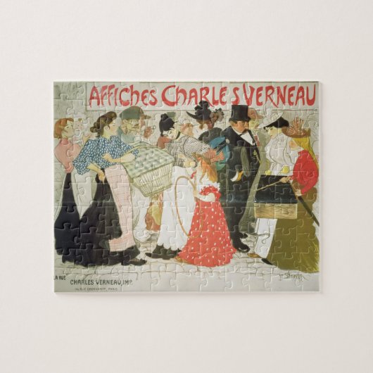"Die Straße", Plakat für den Drucker Charles Verne Puzzle (Horizontal)