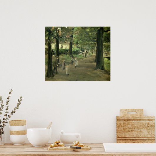 Die Straße Poster (Küche)