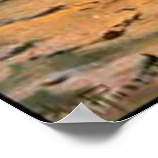 Die Straße Poster (Ecke)