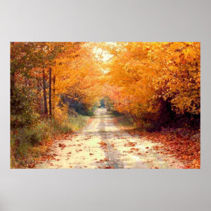 Die Straße reiste weniger Poster