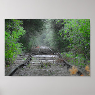 Die Straße reiste weniger Poster