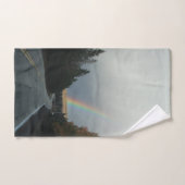 Die Straße unter dem Regenbogen Badhandtuch Set (Handtuch)