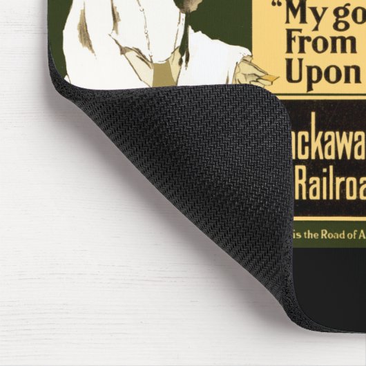 Die Straße von Anthrazit 1903 Mousepad (Ecke)