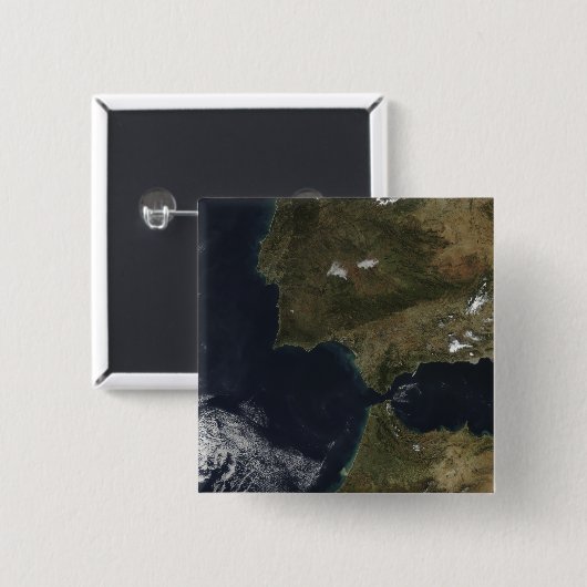 Die Straße von Gibraltar Button (Vorne & Hinten)