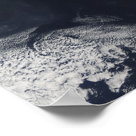 Die Straße von Gibraltar Poster (Ecke)