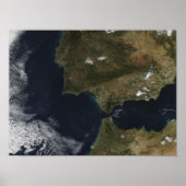 Die Straße von Gibraltar Poster (Vorne)