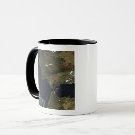 Die Straße von Gibraltar Tasse (Vorderseite Links)