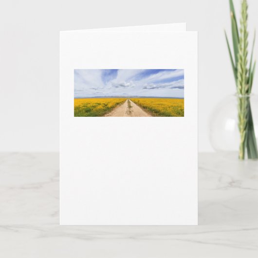 Die Straße vorwärts Karte (Vorderseite)