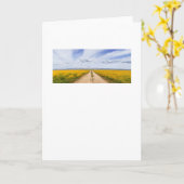 Die Straße vorwärts Karte (Gelbe Blume)