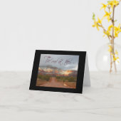 Die Straße wurde nicht beachtet Karte (Gelbe Blume)