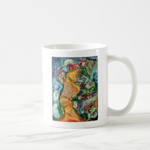Die Straße zu Cagnes, 1924 Kaffeetasse