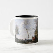 Die Straße Zweifarbige Tasse (Vorderseite Links)