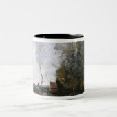 Die Straße Zweifarbige Tasse (Mittel)