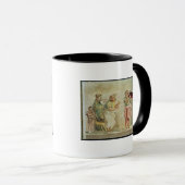 Die Straßen-Musiker, c.100 BC Tasse (VorderseiteRechts)