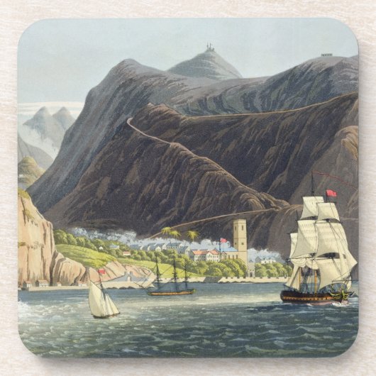 Die Straßen, St. Helena, graviert von Robert Untersetzer (Vorderseite)
