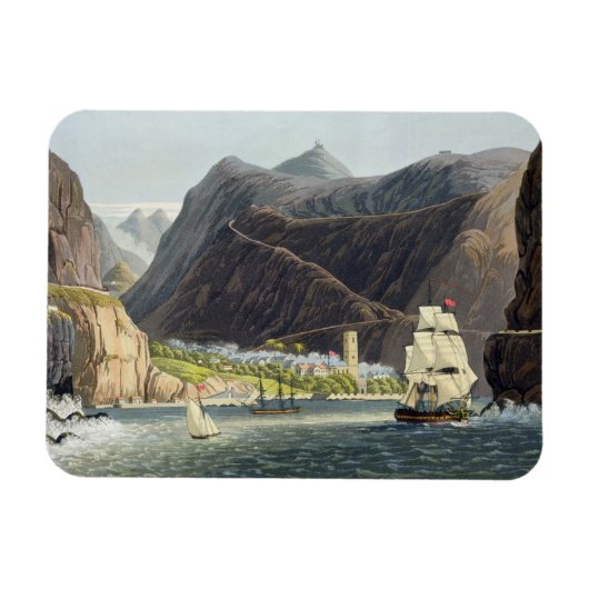 Die Straßen St. Helena, mit der Gravur von Robert Magnet (Horizontal)