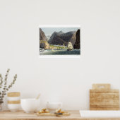 Die Straßen St. Helena, mit der Gravur von Robert Poster (Küche)
