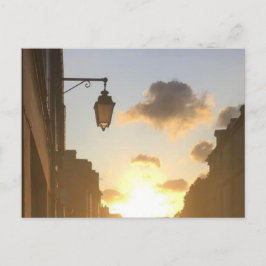 Die Straßen von Bayeux Postkarte