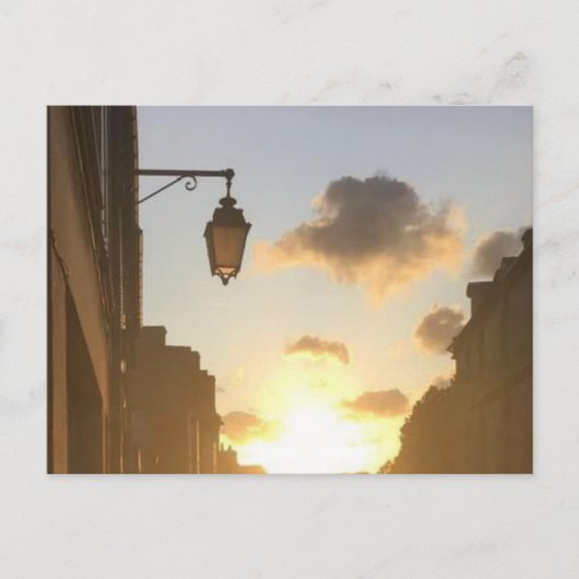 Die Straßen von Bayeux Postkarte (Vorderseite)