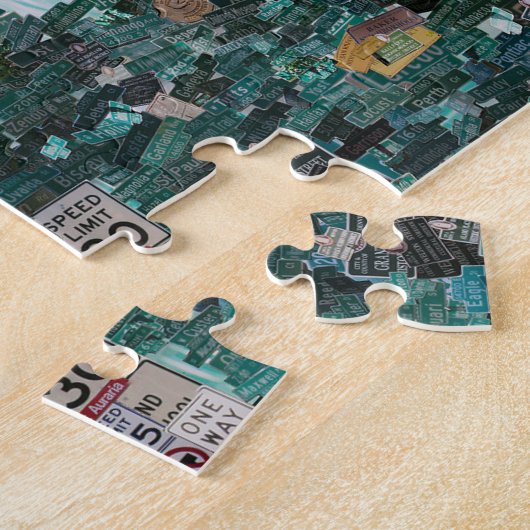 Die Straßen von Denver Puzzle (Seite)