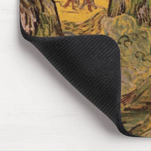 Die Straßen von Vincent van Gogh Mousepad (Ecke)