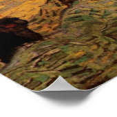 Die Straßen von Vincent van Gogh Poster (Ecke)