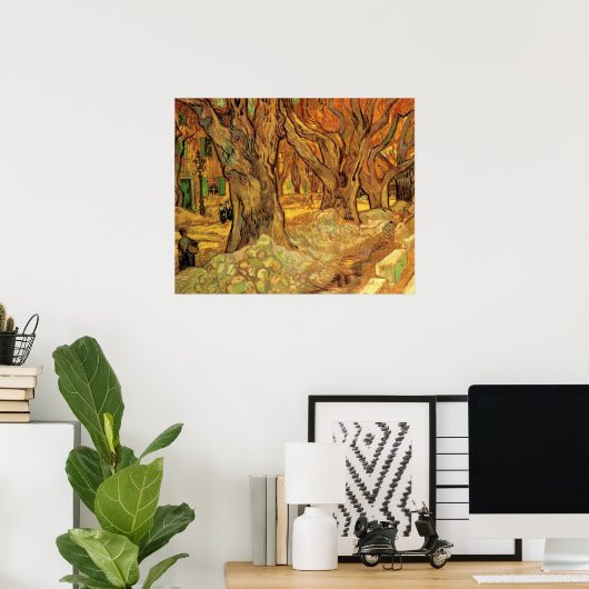 Die Straßen von Vincent van Gogh Poster (Heimbüro)