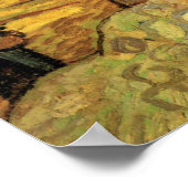 Die Straßen von Vincent van Gogh Poster (Ecke)