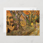 Die Straßen von Vincent van Gogh Postkarte (Vorne/Hinten)