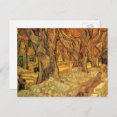 Die Straßen von Vincent van Gogh Postkarte (Vorne/Hinten)